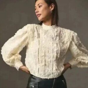 FARM Rio 3D Star Embroidered Blouse